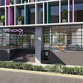 Hotel Moxy. 3D, Architecture, and Digital Architecture project by Coriot CG - 04.15.2021