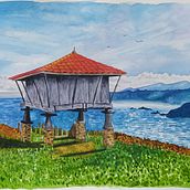 Acuarela. Watercolor Painting project by Ana María - 04.15.2021
