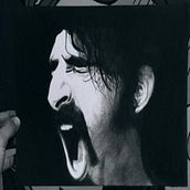 Retrato Frank Zappa. Portrait Drawing project by tomasoberst - 04.15.2021
