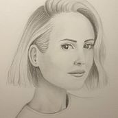 My project in Realistic Portrait with Graphite Pencil course. Artistic Drawing, Drawing, and Pencil Drawing project by paigemcardle - 04.15.2021
