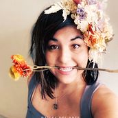 Mi Proyecto del curso: Tocado floral: crea tu complemento de flores. Artesanato projeto de Norma Ferreira - 16.04.2021