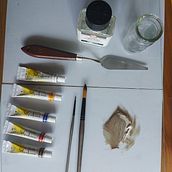 My project in  Realistic Oil Portraiture: Conveying Detail and Expression course.  project by Michael Thompson - 04.16.2021