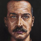 My project in  Realistic Oil Portraiture: Conveying Detail and Expression course. Un proyecto de Pintura de Claudine Dufour - 16.04.2021