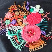 Mi Proyecto del curso: Técnicas avanzadas de bordado: puntadas y composiciones con volumen. Un proyecto de Bordado de Nuria Pérez - 16.04.2021