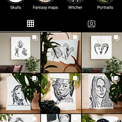 Artist's page - Ink drawings and fantasy maps. Un progetto di Disegno artistico, Disegno, Illustrazione con inchiostro e Disegno di ritratti di martina152 - 16.04.2021