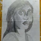 Proyecto 1 Dibujo de retrato. Drawing, Pencil Drawing, and Portrait Drawing project by Lia Sisters Nina - 04.16.2021