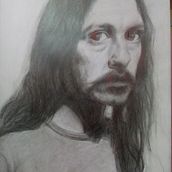 Retrato del modelo. Figure Drawing, Portrait Drawing, and Realistic Drawing project by Walter Antonio Gómez Aedo - 04.16.2021