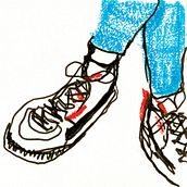Sneakers Ein Projekt aus dem Bereich Editorial Illustration und Traditionelle Illustration von Kajetana Fidler - 16.04.2021