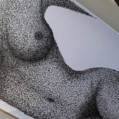 Woman. Een project van  Illustratie met inkt van Efi Tsougeni - 16.04.2021