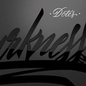 "Darkness" by "Dotes". Un progetto di Calligrafia, H, lettering, Lettering e Lettering digitale di Adrián (Dotes) Santamaría González - 16.04.2021