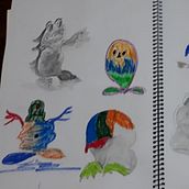 Mi Proyecto del curso: Técnicas de ilustración para desbloquear tu creatividad. Creativit, and Traditional illustration project by Luis Rizzuti - 04.17.2021