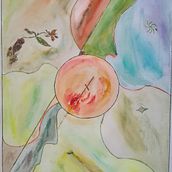 Estallido de Jupiter Ein Projekt aus dem Bereich Aquarellmalerei von Mónica Palma waldron - 17.04.2021