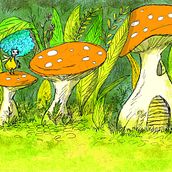 Digital Illustration for Children's Book. Un proyecto de Ilustración infantil de Ada M - 17.04.2021