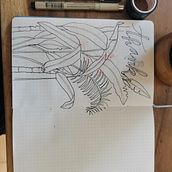 Mondly log May. Traditional illustration project by Erika Zurcher - 05.01.2021