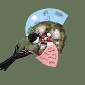 Birds. Naturalistic Illustration project by Alena Lem - 04.17.2021