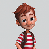 Otto. Un progetto di 3D, Progettazione 3D, Character design 3D, Scultura e Modellazione 3D di Vanessa Ghiraldeli Usó - 08.02.2019