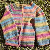 Mi Proyecto del curso:  Top-down: prendas a crochet de una sola pieza. Un projet de Crochet de Evelyn Schlegel - 24.04.2021
