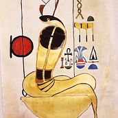 Sacred art. Acr, lic Painting, Ink Illustration, and Watercolor Painting project by Eva Bekesi - 04.18.2021