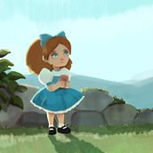 My project in Lighting Principles for Digital Painting course. Character Design project by Tass Art - 04.18.2021