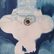 Collage on Cyanotype. Un proyecto de Collage de Ελένη Γαλάνη - 18.04.2021