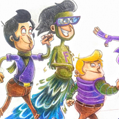 Redesign OS Impossiveis. Character Animation project by rafael trindade - 04.18.2021