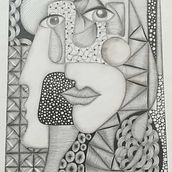 Zentangle 3. Ink Illustration project by Alida Bernardi - 04.18.2021