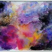 Need advices for my galaxy !. Un progetto di Pittura ad acquerello di lilythu - 18.04.2021
