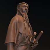 Sōjōbō. 3D, 3D Design, 3D Character Design, and Sculpture project by Álvaro Marcos Garrote - 04.18.2021