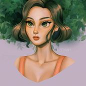 Domestika Course Practice. Digital Drawing, Traditional illustration, Digital Illustration, and Digital Painting project by Andrea Vital - 04.19.2021