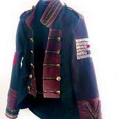 Embroidered regency jacket . % Diana Linda tarafından hazırlanan Nakış projesi - 04.19.2021