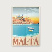 Oplev Malta. Un proyecto de Ilustración tradicional de Rasmus Buchmann - 31.03.2019