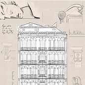 Madrid 1915. Un progetto di Interior Design, Disegno artistico, Illustrazione tradizionale, Illustrazione architettonica e Illustrazione digitale di Félix Díaz de Escauriaza - 01.10.2020