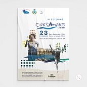 Corsamare2020. Design gráfico projeto de Alessandro Ragno - 01.02.2020