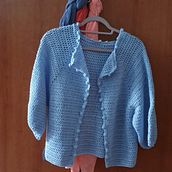 Mi primera chaqueta!!!!. Crochet project by manoli_iturbide - 04.19.2021