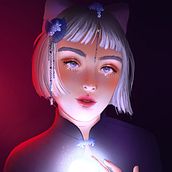 My project in Lighting and Color for Digital Portraits in Photoshop course. Un proyecto de Pintura digital, Dibujo e Ilustración tradicional de Carmen - 19.04.2021