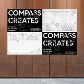 Pop Up Event Branding. Br, ing, Identit, T, and pograph project by Yangyifan Dong - 01.02.2020