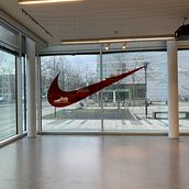 Anamorphic Nike. 3D, Retail Design, and Sculpture project by Martina Coppola - 02.18.2020