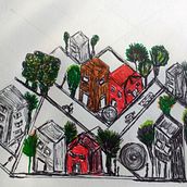 Meu projeto do curso: A arte de desenhar: transforme seus rabiscos em arte. Traditional illustration project by tici - 04.19.2021