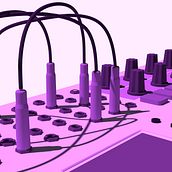 Syntheziser 3D. 3D, and 3D Modeling project by Mariana en las formas - 04.01.2021