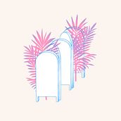 Spring. Botanical Illustration project by Joey Gao - 04.20.2021
