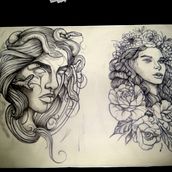 Mi Proyecto del curso: Tatuaje para principiantes. Projekt z dziedziny Trad, c i jna ilustracja użytkownika carlos mauro fuentes - 20.04.2021