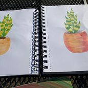 Lápices de color vs gouache . Un proyecto de Ilustración tradicional de Angela Vargas - 09.04.2021