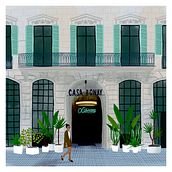 Casa Bonay Print . Traditional illustration project by Janki Patel - 04.20.2020