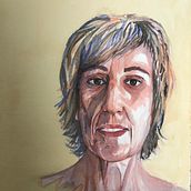 Mi Proyecto del curso: Retrato artístico en acuarela. Un progetto di Belle arti, Pittura, Pittura ad acquerello e Disegno di ritratti di Maite Pg - 15.05.2021
