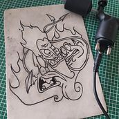 Mi Proyecto del curso: Tatuaje para principiantes. Tattoo Design project by ericagarciamonterde - 04.20.2021