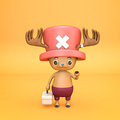 Chopper . % Tommaso Ortolano tarafından hazırlanan 3D Karakter Tasarımı projesi - 04.20.2021