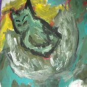 Green owl Ein Projekt aus dem Bereich Artistische Zeichnung von Emanuele Leopoldino da Silva - 20.04.2021