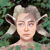 My project in Lighting and Color for Digital Portraits in Photoshop course. Digital Illustration project by Kelsey Swarbrick - 05.08.2021