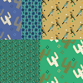 My project in Vector Pattern Creation and Commercialization course. Pattern Design project by Radinka Ustasia - 04.21.2021