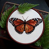 My project in Realistic Embroidery Techniques course. Un proyecto de Bordado de Carolina Marcondes - 20.04.2021